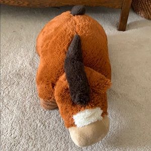 Horse pillow pet